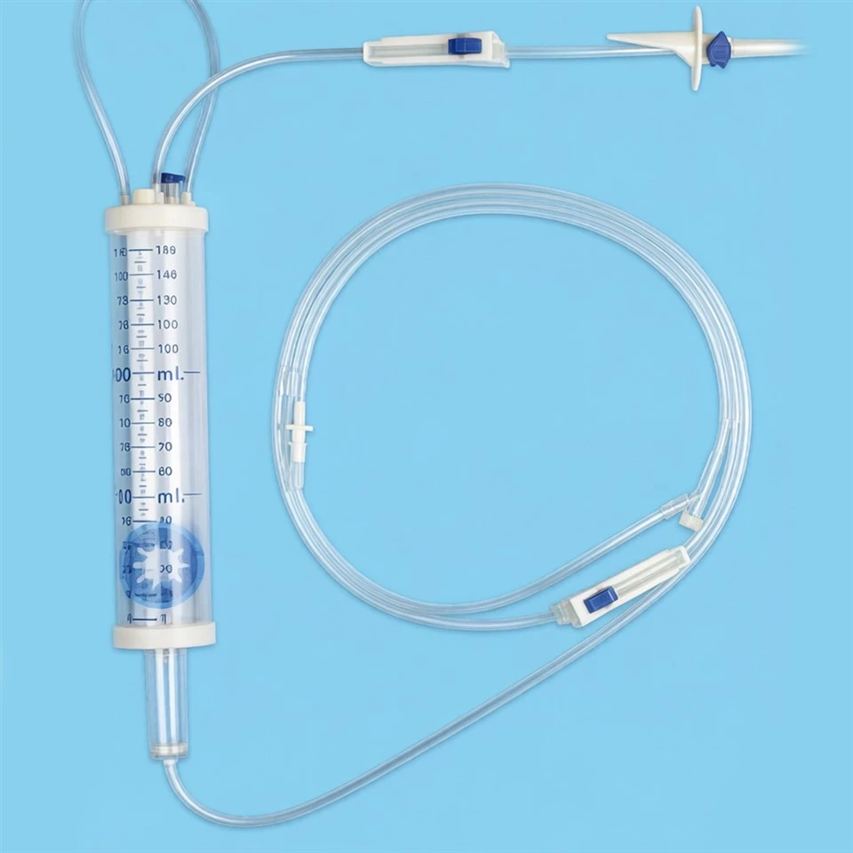 Burette-type Infusion Set
