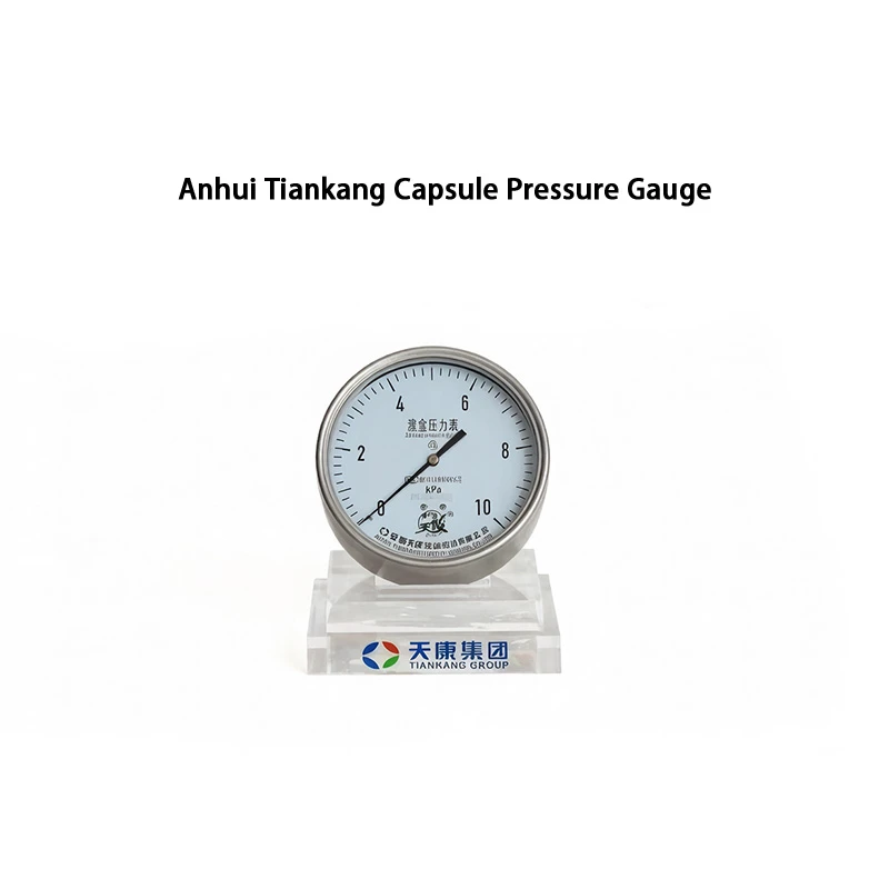 Capsule Element Pressure Gauge